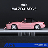 ATS 1:64 Mazda MX-5 Pink with Accessories.