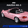 ATS 1:64 Mazda MX-5 Pink with Accessories.