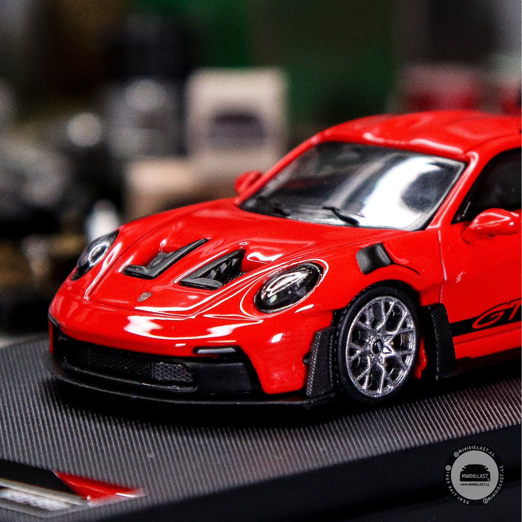 Time Micro 1:64 992 GT3 RS Red.
