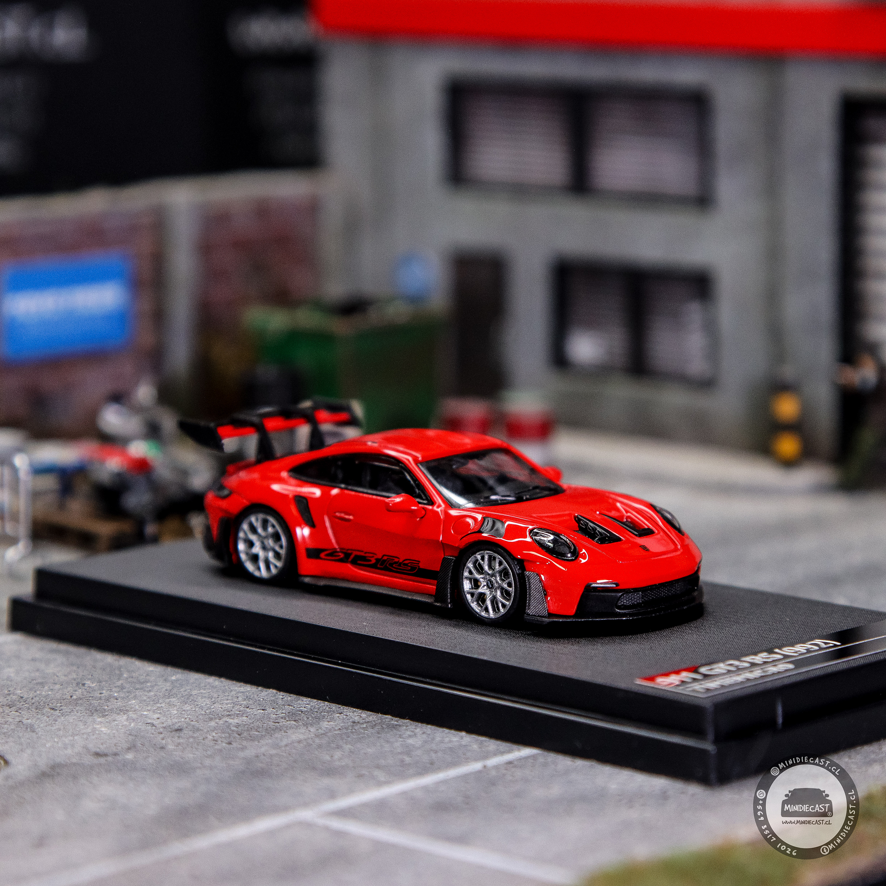 Time Micro 1:64 992 GT3 RS Red.