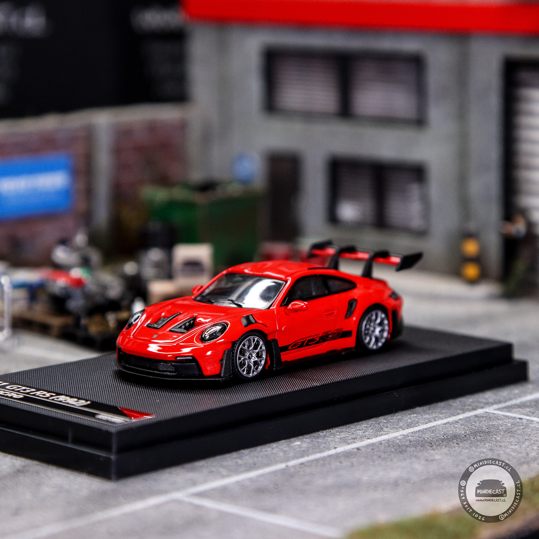 Time Micro 1:64 992 GT3 RS Red.