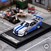 Time Micro 1:64 Skyline GTR R34 Silver blue.