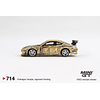 Mini GT 1:64 Nissan Silvia (S15) Top Secret D1GP- Gold.