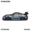 (PREVENTA) Time Micro1:64 992 GT3 RS Polar Gray Simulation Alloy Car Model