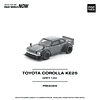 (PREVENTA) Pop Race 1:64 Toyota Corolla KE25 matte grey