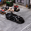Mini GT 1:64 Lamborghini LB-Silhouette Works Murcielago GT- Evo Black- Mijo Exclusives.