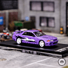 Time Micro 1:64 Nissan Skyline GT-R R32 Los Santos Drift Purple.