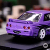 Time Micro 1:64 Nissan Skyline GT-R R32 Los Santos Drift Purple.