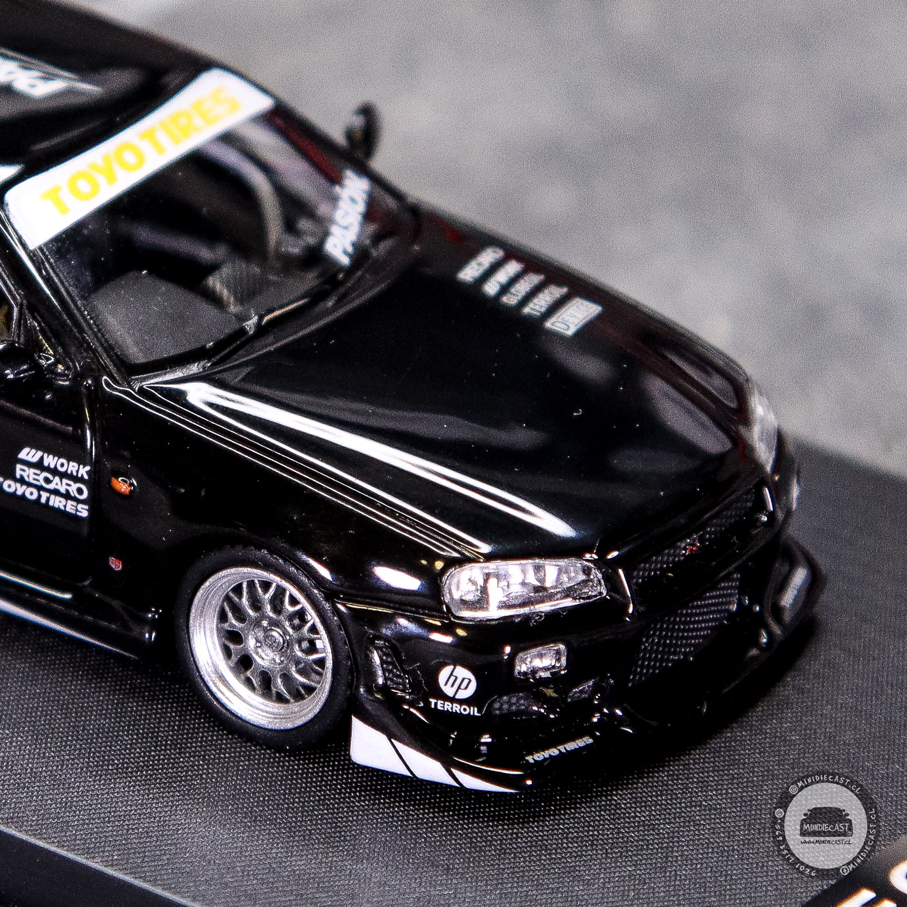 Time Micro 1:64 Skyline GTR R34 Street Black.