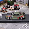 Time Micro 1:64 Skyline GTR R34 Matte Olive Green.