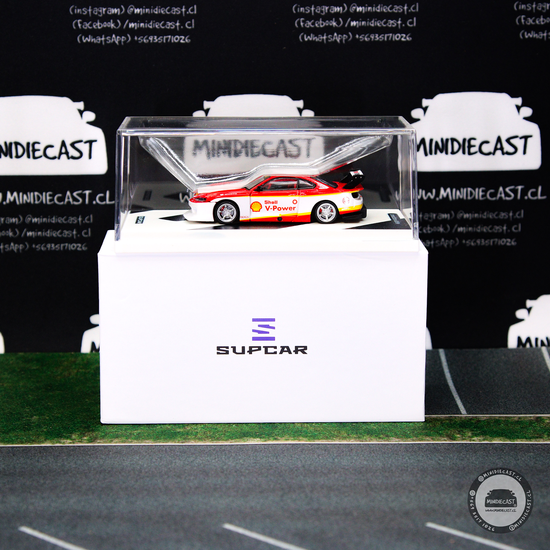 SUPCAR 1:64 Nissan Silvia S15 Shell.