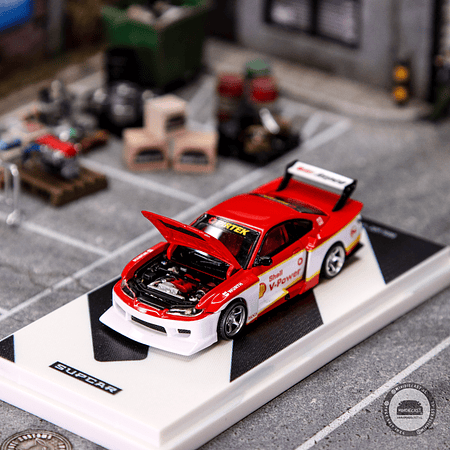 SUPCAR 1:64 Nissan Silvia S15 Shell.