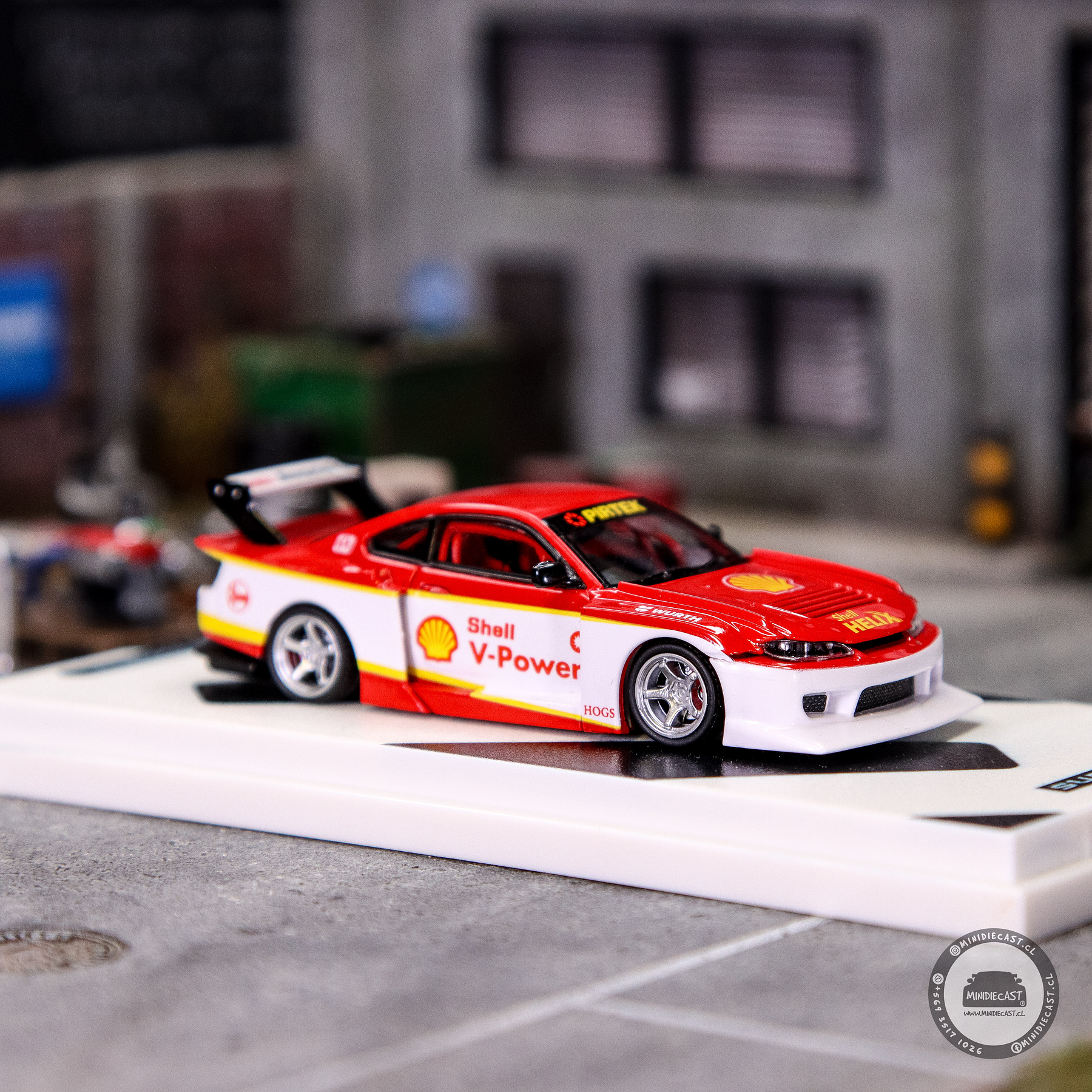 SUPCAR 1:64 Nissan Silvia S15 Shell.