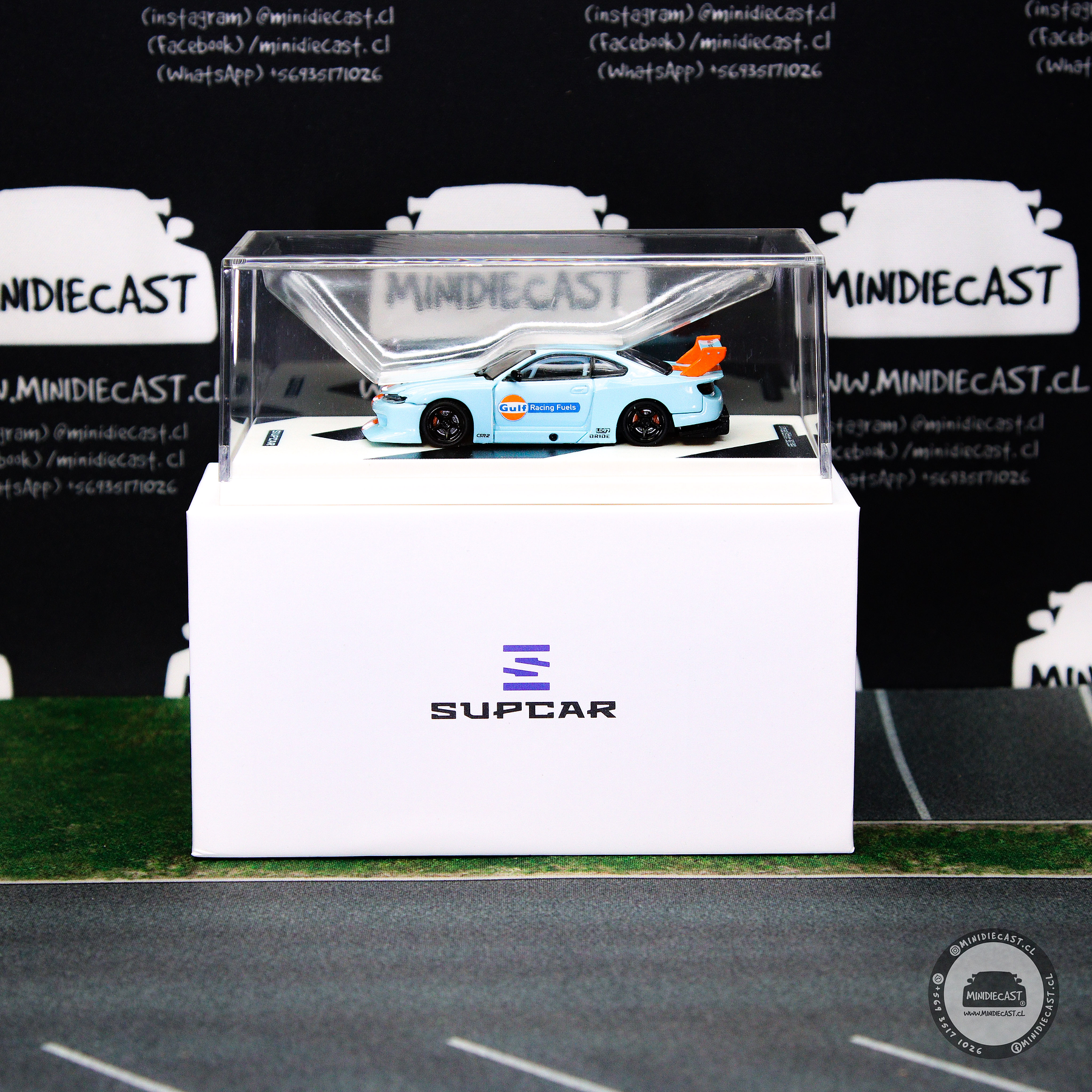 SUPCAR 1:64 Nissan Silvia S15 Gulf.