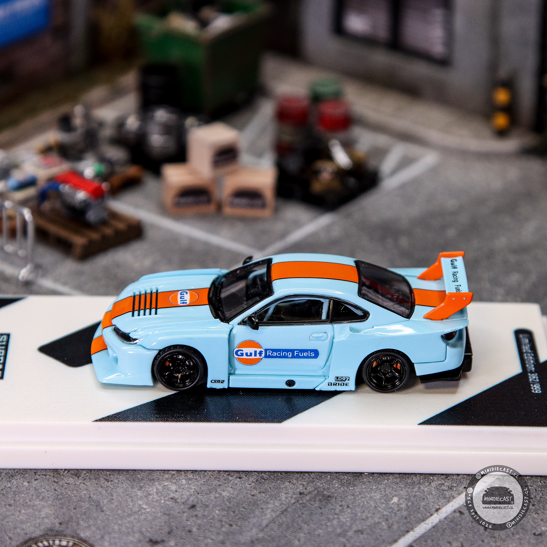 SUPCAR 1:64 Nissan Silvia S15 Gulf.