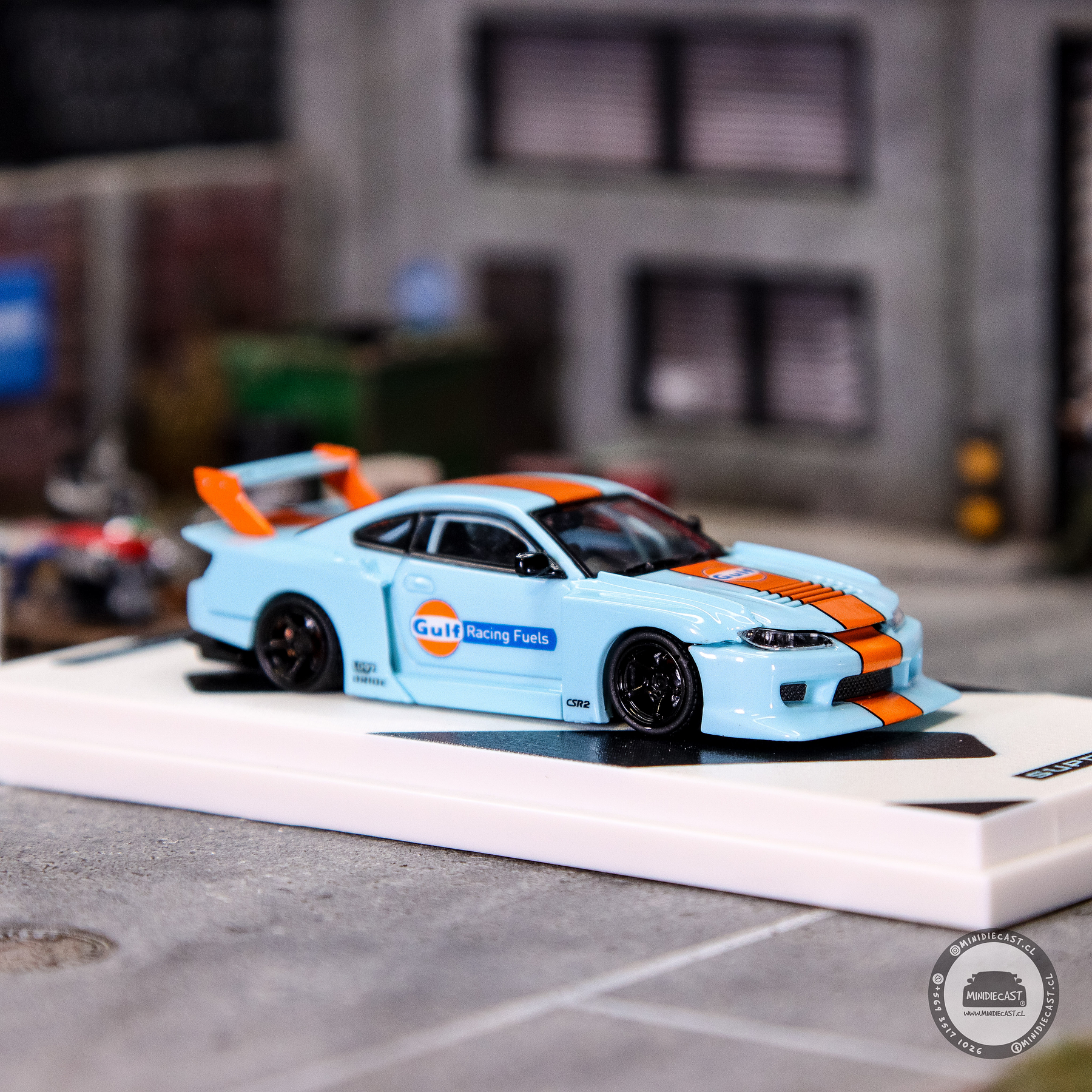 SUPCAR 1:64 Nissan Silvia S15 Gulf.
