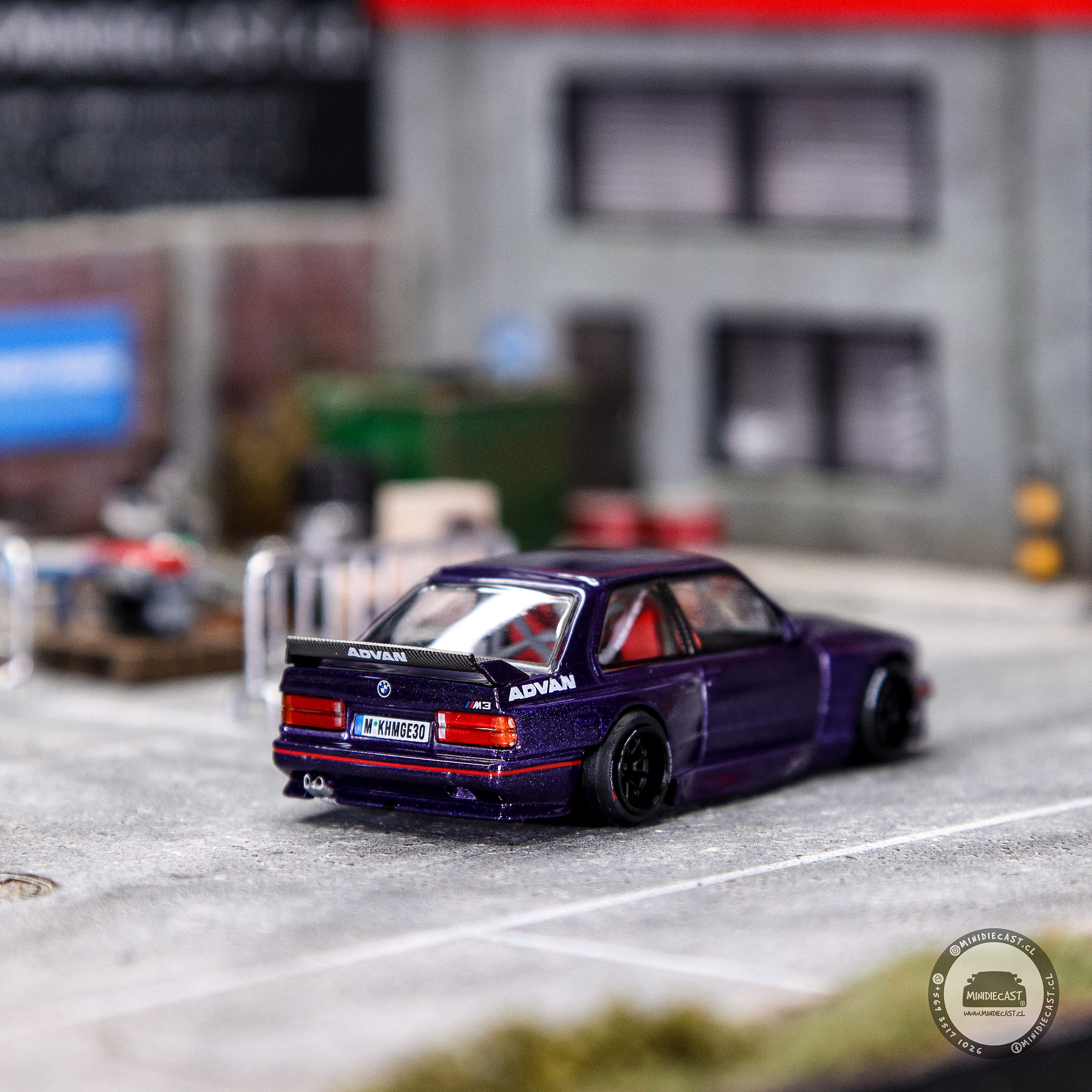 Kaido House x Mini GT 1:64 BMW M3 Kaido GT V2- Purple.