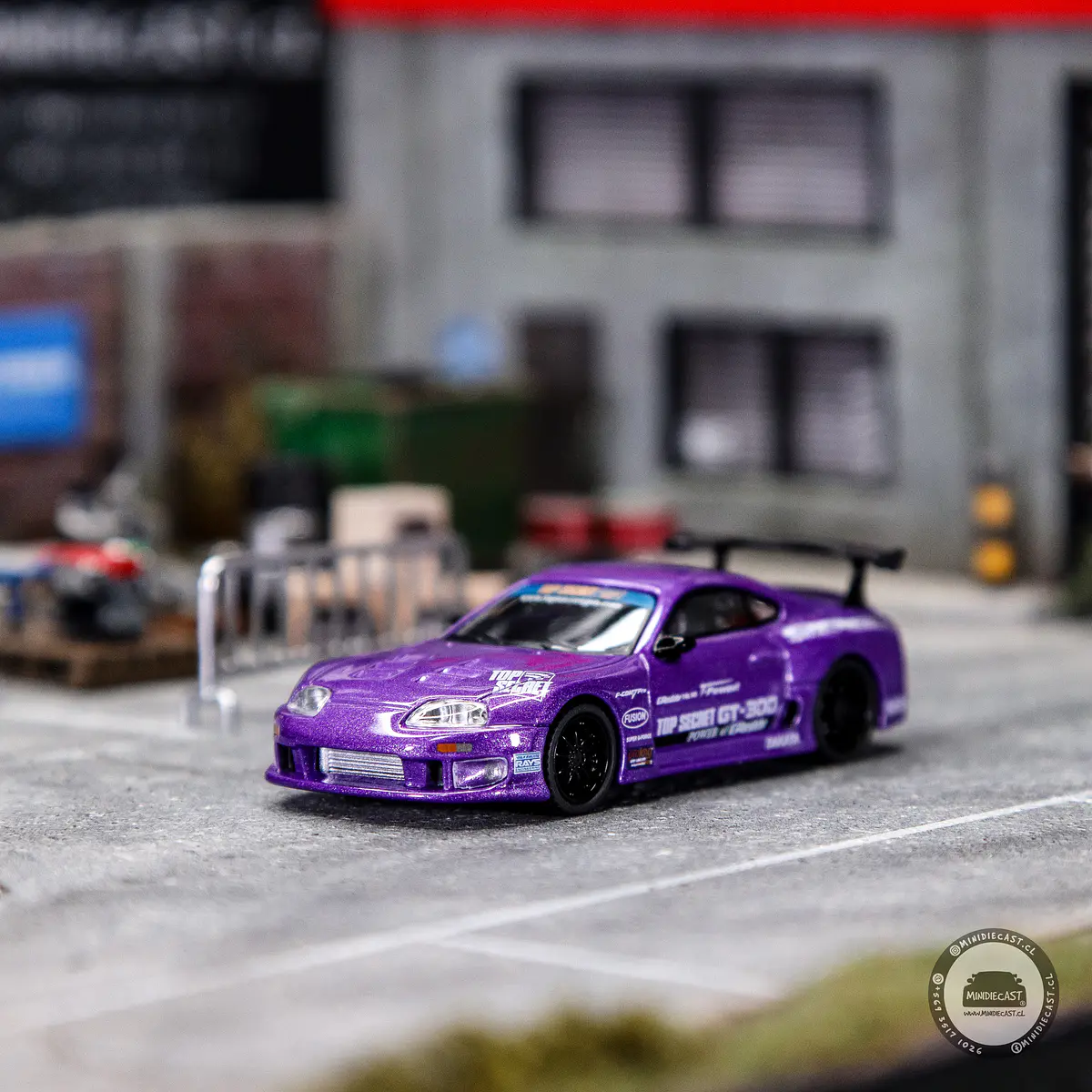 Mini GT 1:64 Toyota Supra A80 Top Secret GT-300 Top Secret P