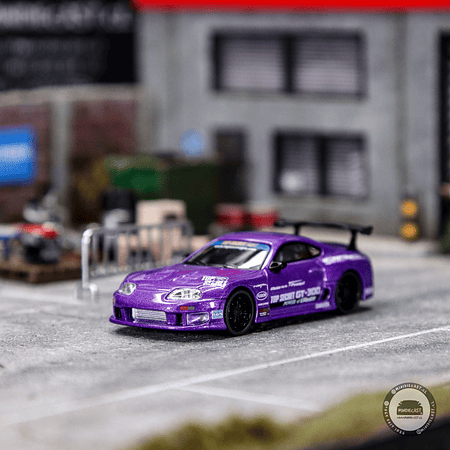 Mini GT 1:64 Toyota Supra A80 Top Secret GT-300 Top Secret Purple – Mijo Exclusives.