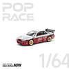 Pop Race 1:64 Pandem Nissan Silvia S13 - MOONTECH RED.