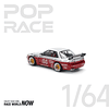 Pop Race 1:64 Pandem Nissan Silvia S13 - MOONTECH RED.