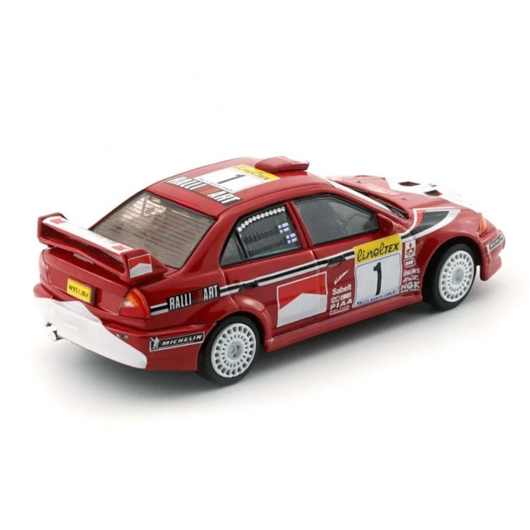 BM Creations 1:64 Mitsubishi Lancer EVO VI  - Winner Car of the Rally Monte Carlo 1999 #1