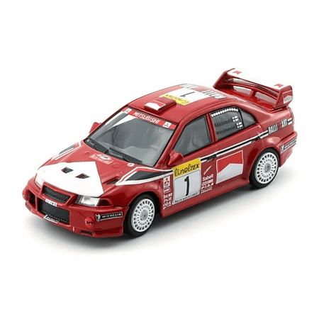 BM Creations 1:64 Mitsubishi Lancer EVO VI  - Winner Car of the Rally Monte Carlo 1999 #1