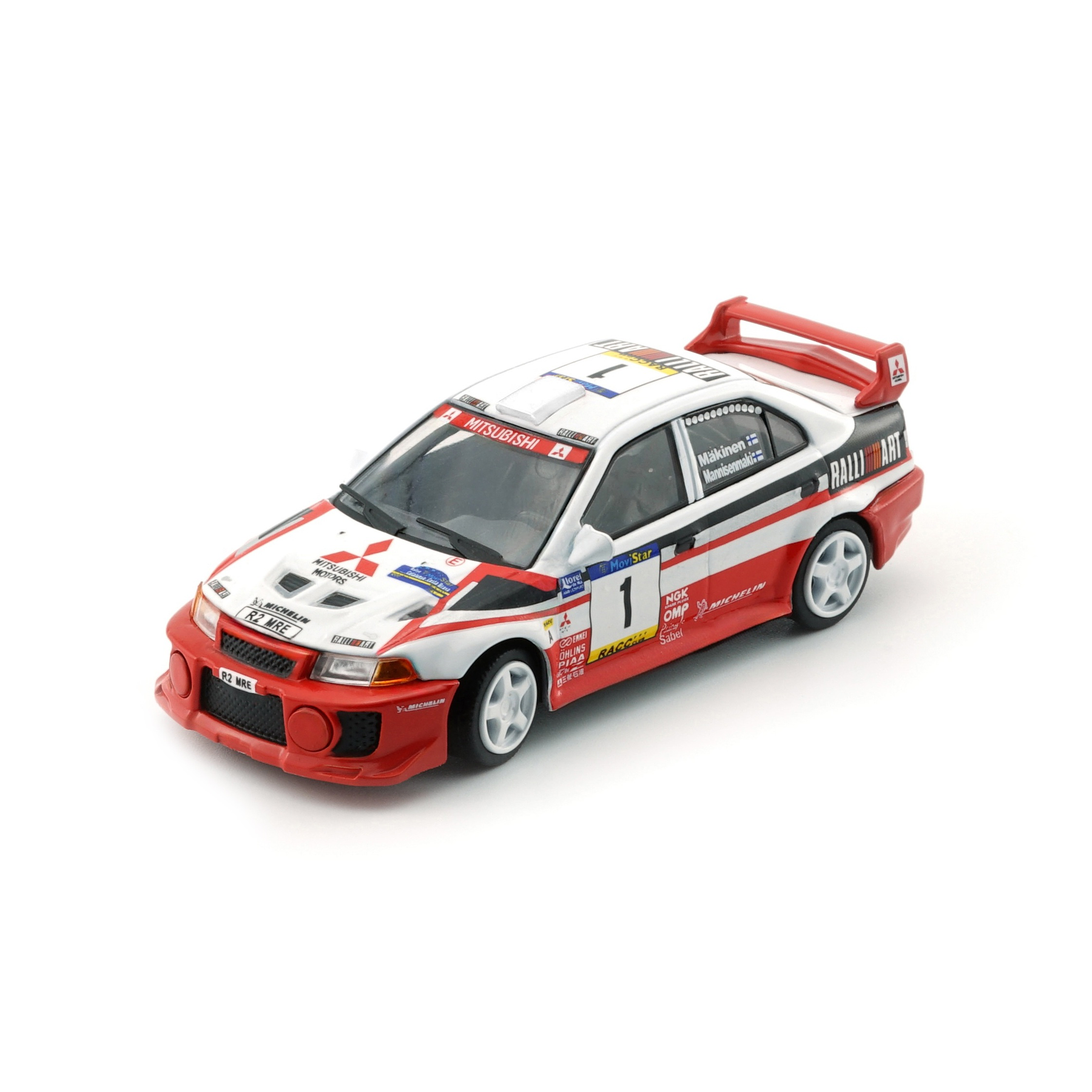 BM Creations 1:64 Mitsubishi Lancer EVO V Group A -1998 Catalunya Rally.