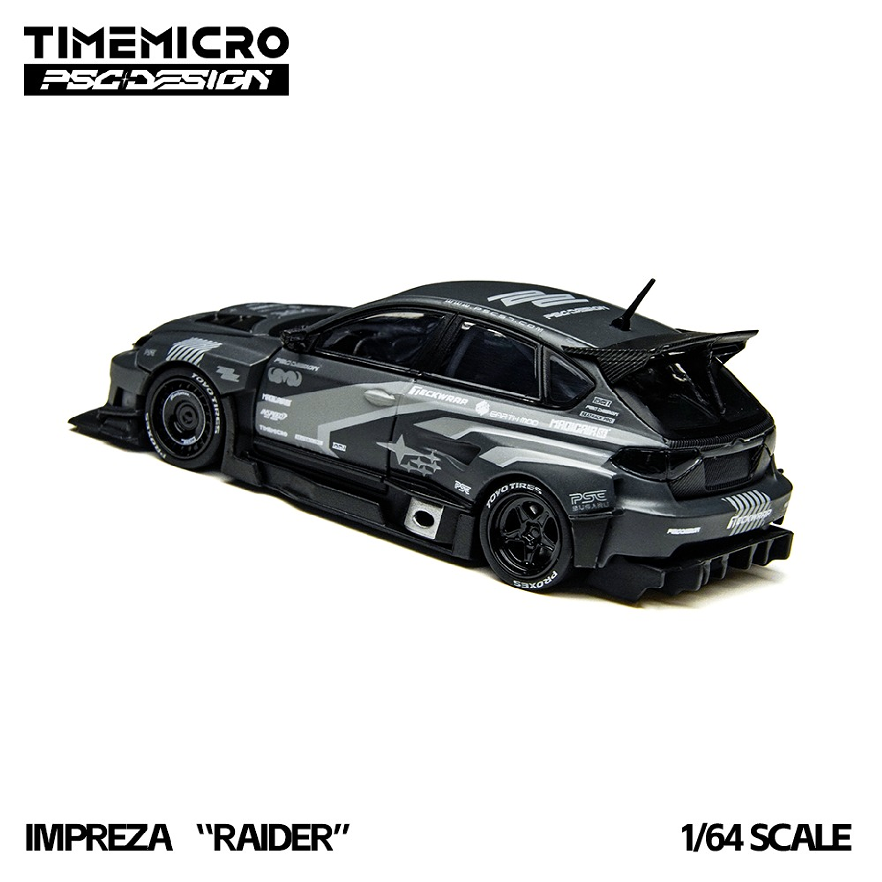 (PREVENTA) Time Micro × PSC DESIGN 1:64 Subaru Impreza 