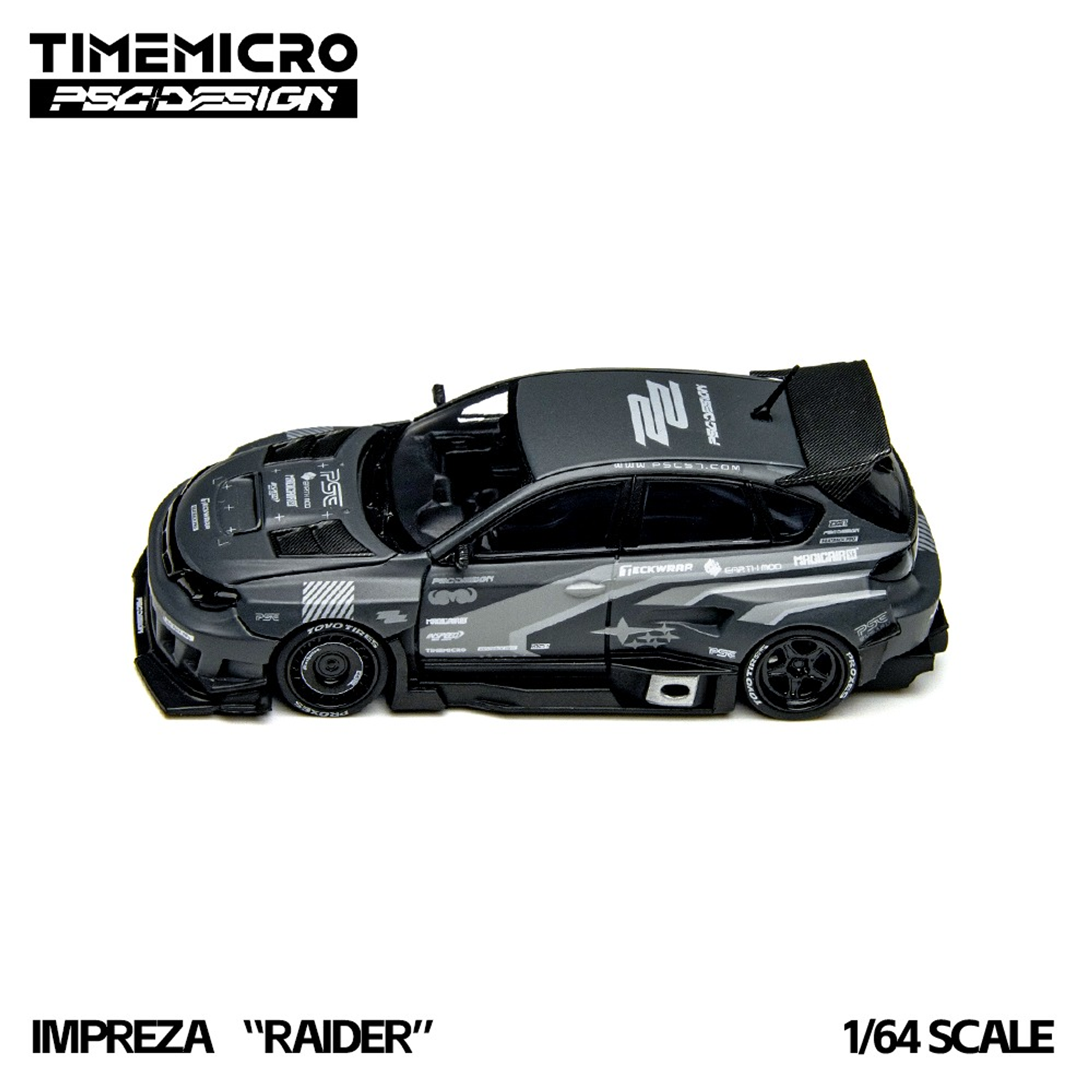 (PREVENTA) Time Micro × PSC DESIGN 1:64 Subaru Impreza 