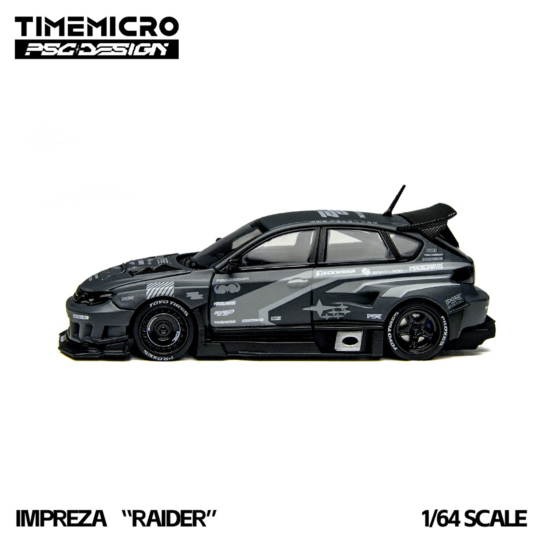 (PREVENTA) Time Micro × PSC DESIGN 1:64 Subaru Impreza 