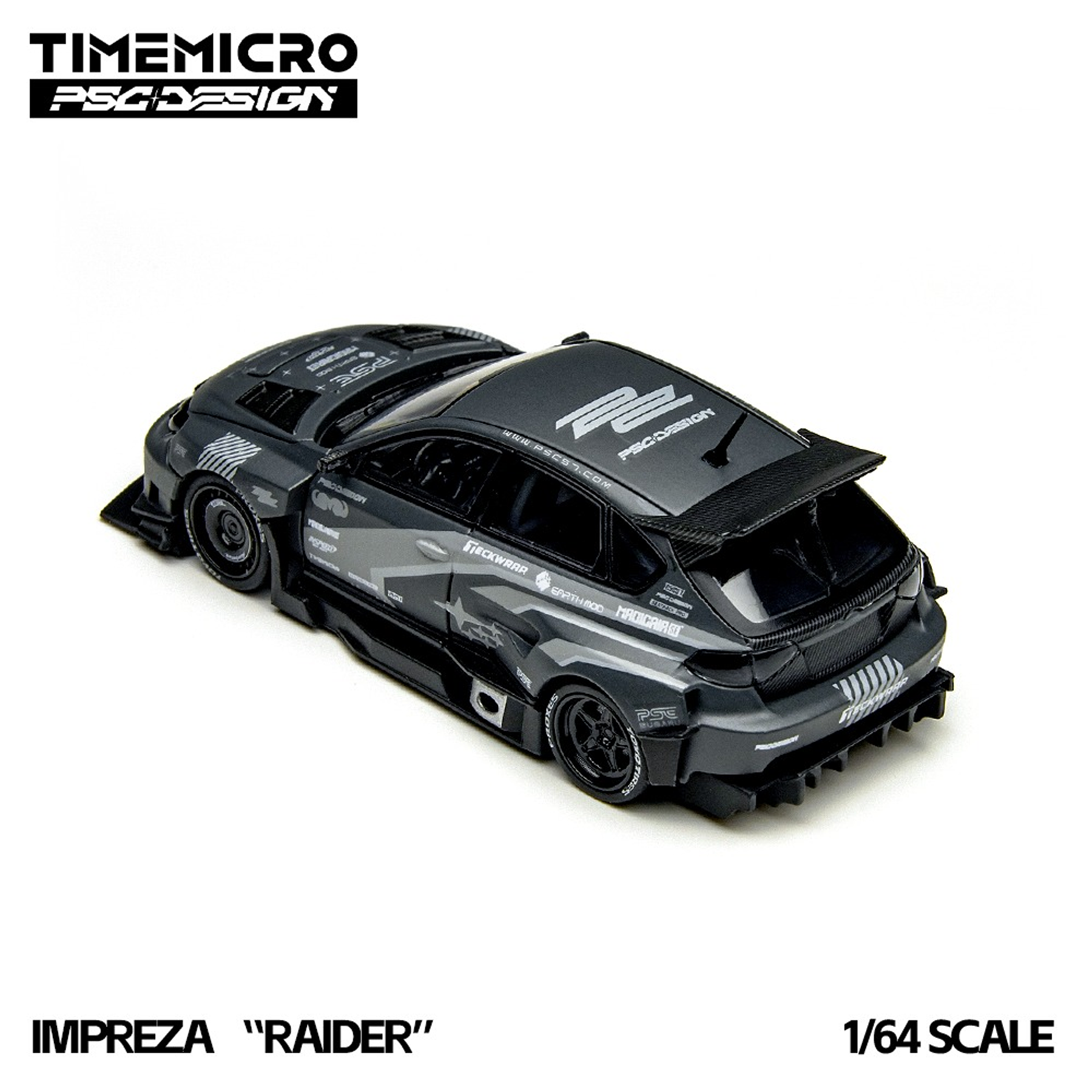 (PREVENTA) Time Micro × PSC DESIGN 1:64 Subaru Impreza 