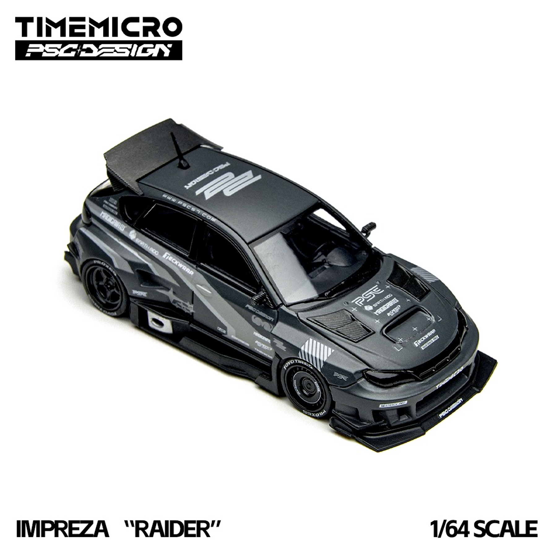 (PREVENTA) Time Micro × PSC DESIGN 1:64 Subaru Impreza 