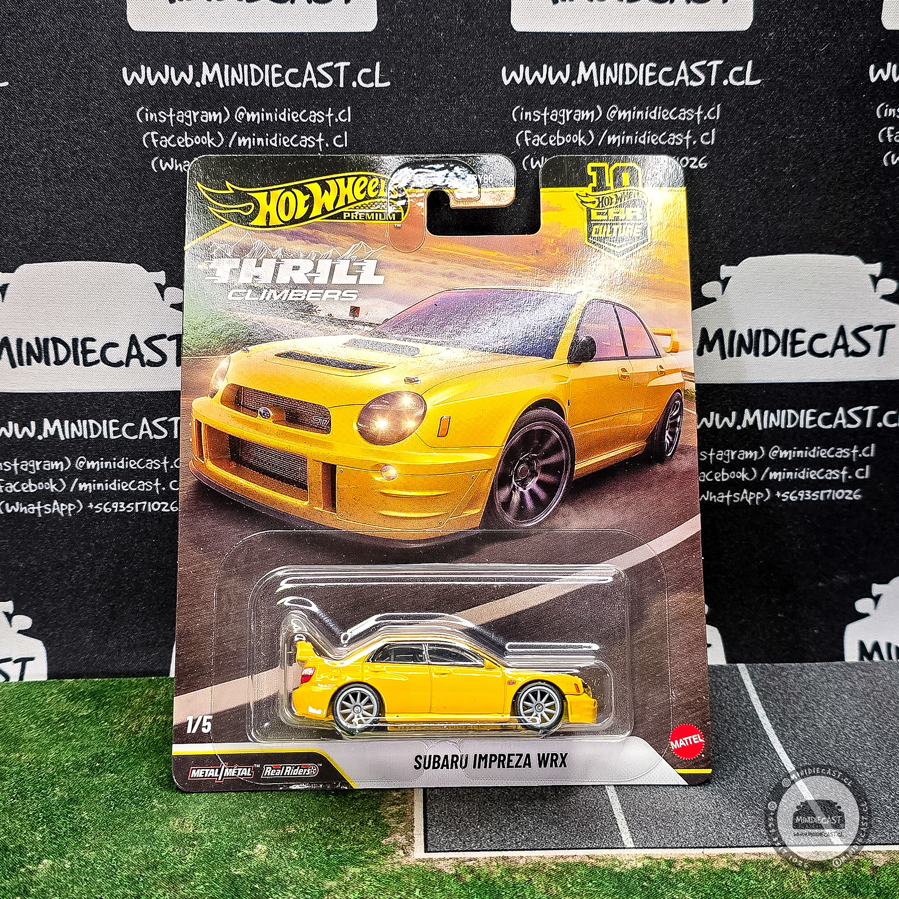 Hot Wheels 1:64 Car Culture 10th Anniversary 2026 Q Case – Thrill Climbers 5 Assortment.