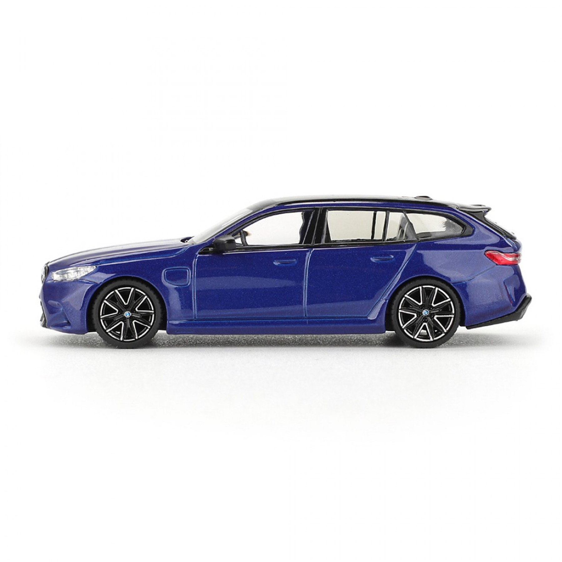 Mini GT 1:64 BMW M5 Touring (G99) – Marina Bay Blue Metallic – Mijo Exclusives