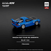 Pop Race 1:64 Mazda RX-7 (FD3S) RE-AMEMIYA WIDEBODY Blue.