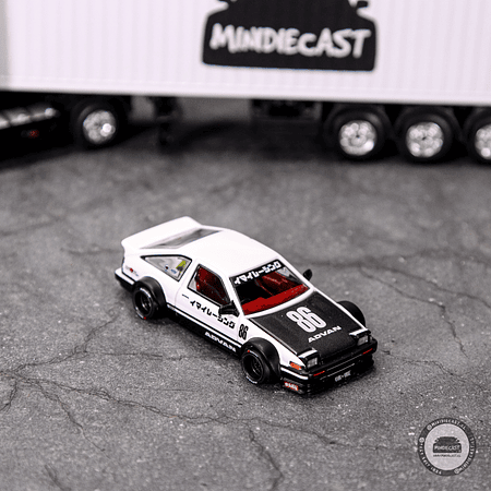 Mini GT x Kaido House 1:64 Toyota Sprinter Trueno KAIDO WORKS IMA RACING V1.