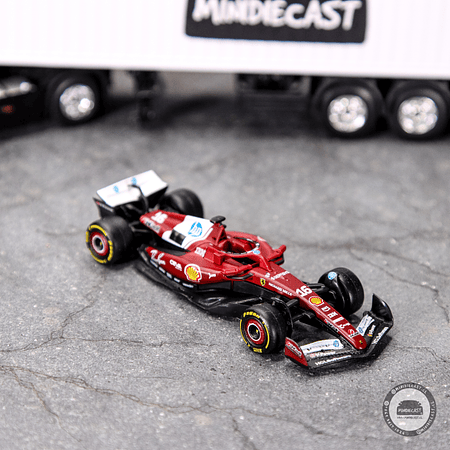 Bburago 1:64 F1 2025 Ferrari SF-25 #16 Charles Leclerc.