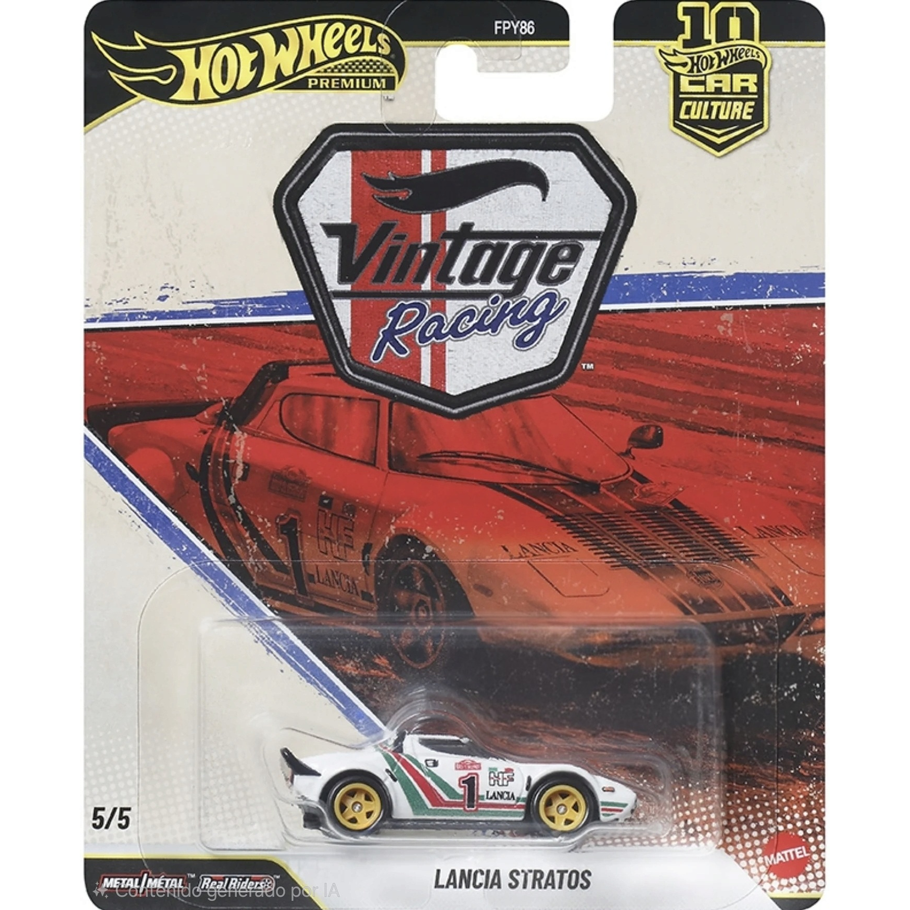 (PREVENTA) Hot Wheels 1:64 Car Culture 10th Anniversary 2026 T Case – Vintage Racing Assortment