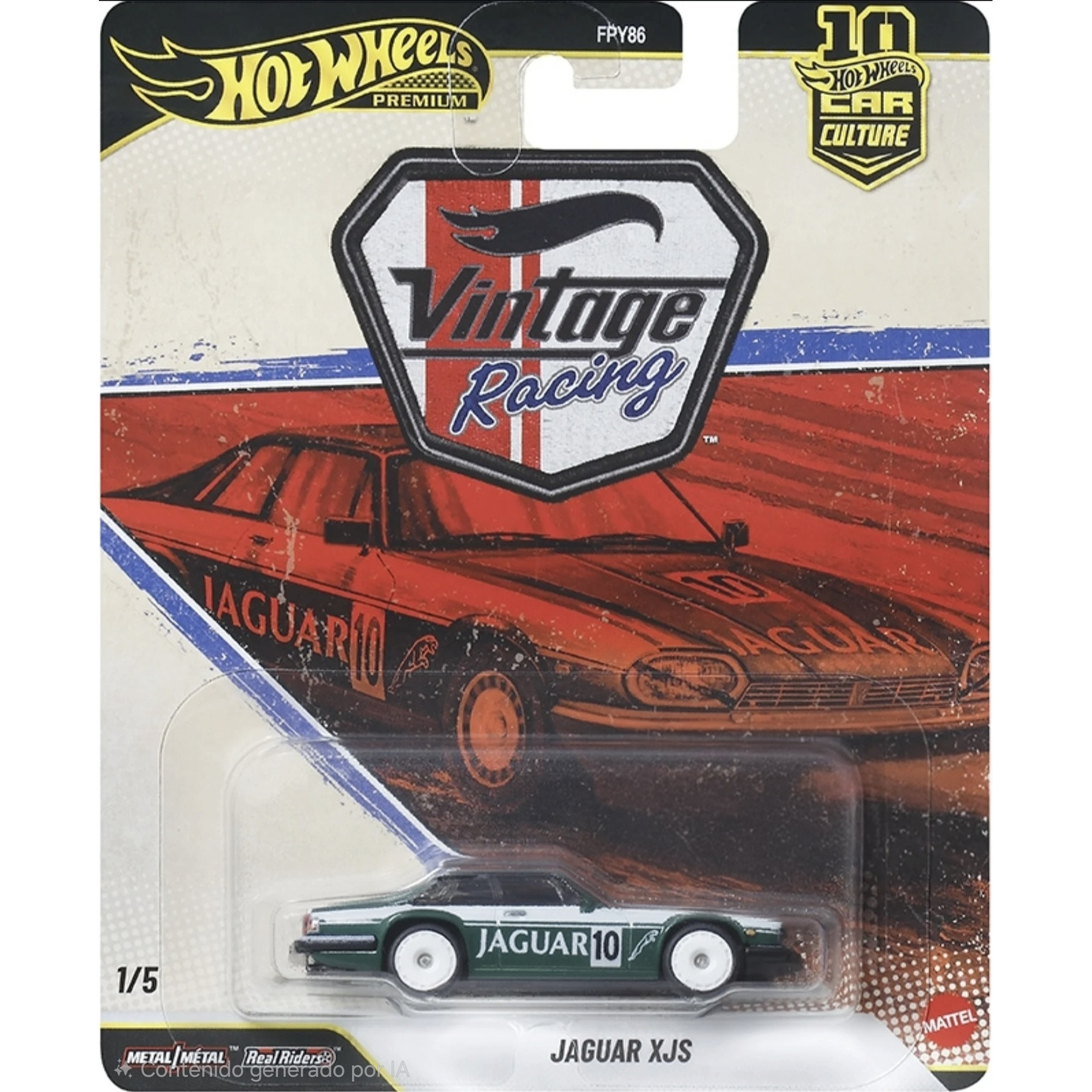 (PREVENTA) Hot Wheels 1:64 Car Culture 10th Anniversary 2026 T Case – Vintage Racing Assortment