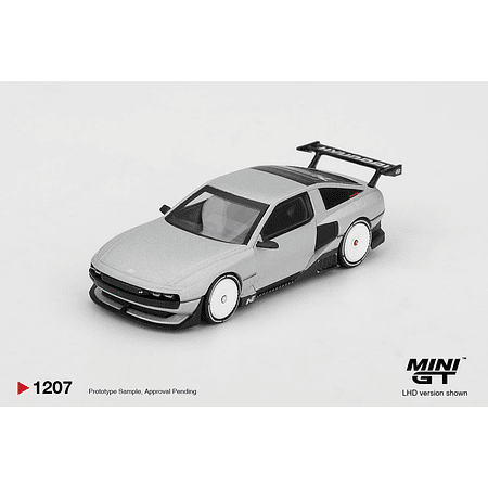 (PREVENTA) Mini GT 1:64 Hyundai Concept N Vision 74 (VP2) – Silver – Korea Exclusive