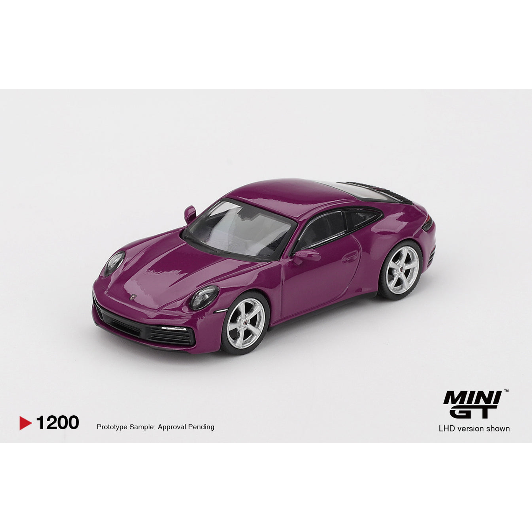 (PREVENTA) Mini GT 1:64 Porsche 911 (992.1) Rubystone Red Set of 4 – Special Edition