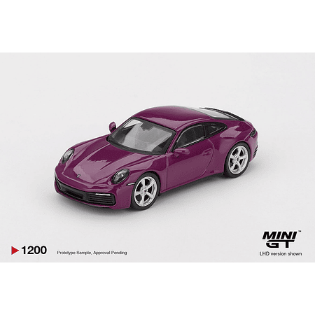 (PREVENTA) Mini GT 1:64 Porsche 911 (992.1) Rubystone Red Set of 4 – Special Edition