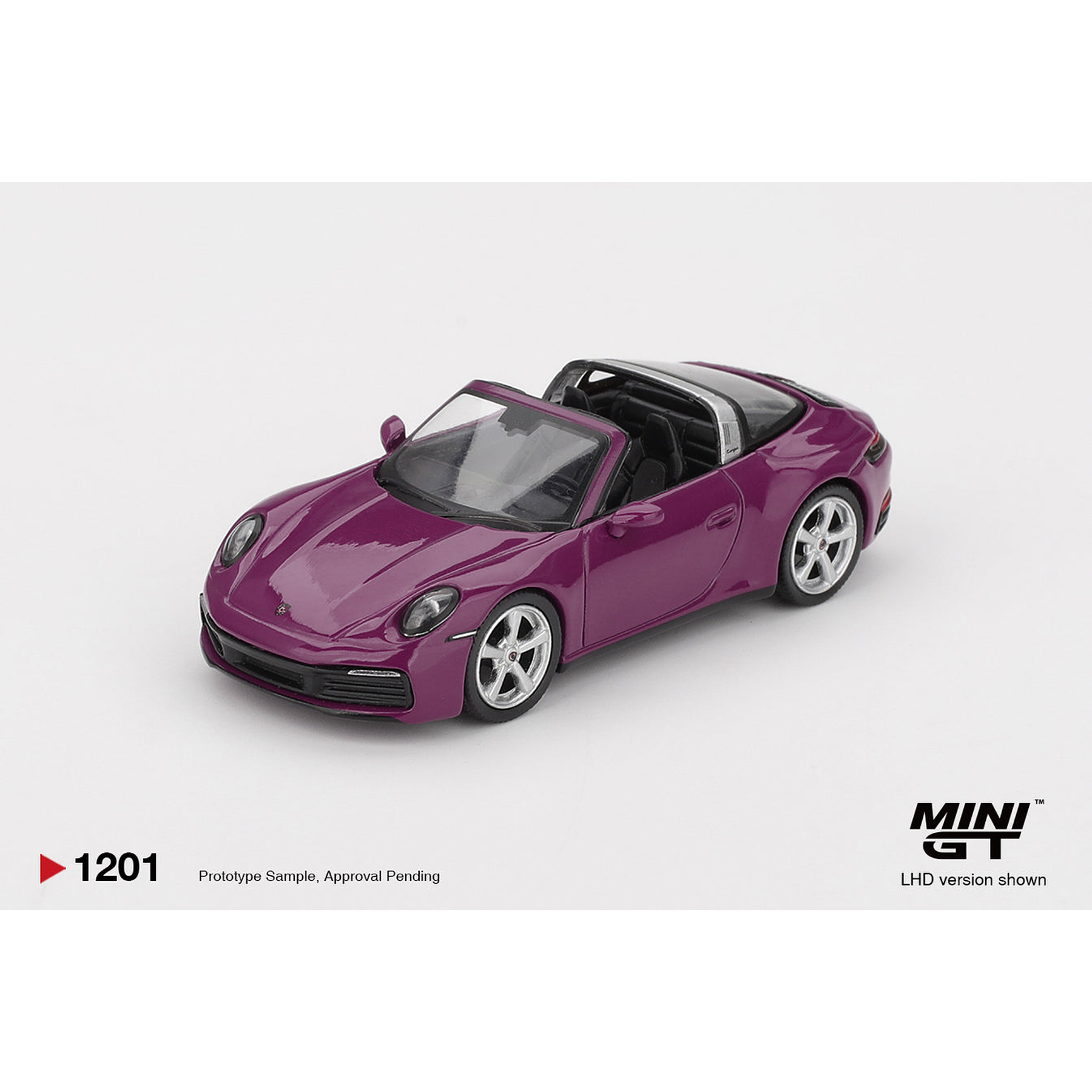 (PREVENTA) Mini GT 1:64 Porsche 911 (992.1) Rubystone Red Set of 4 – Special Edition