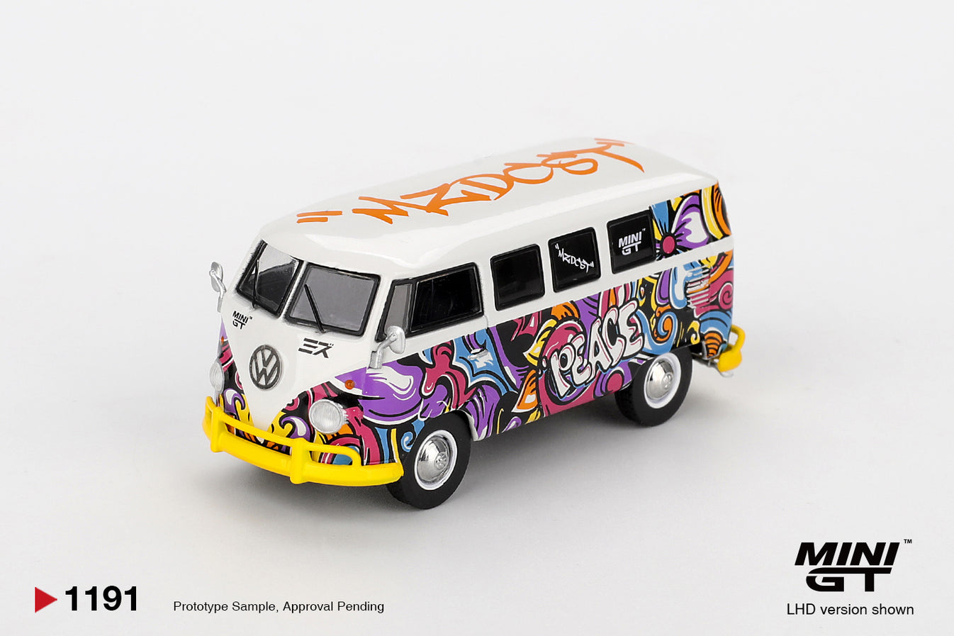Mini GT 1:64 Volkswagen T1 Microbus Mizu Design