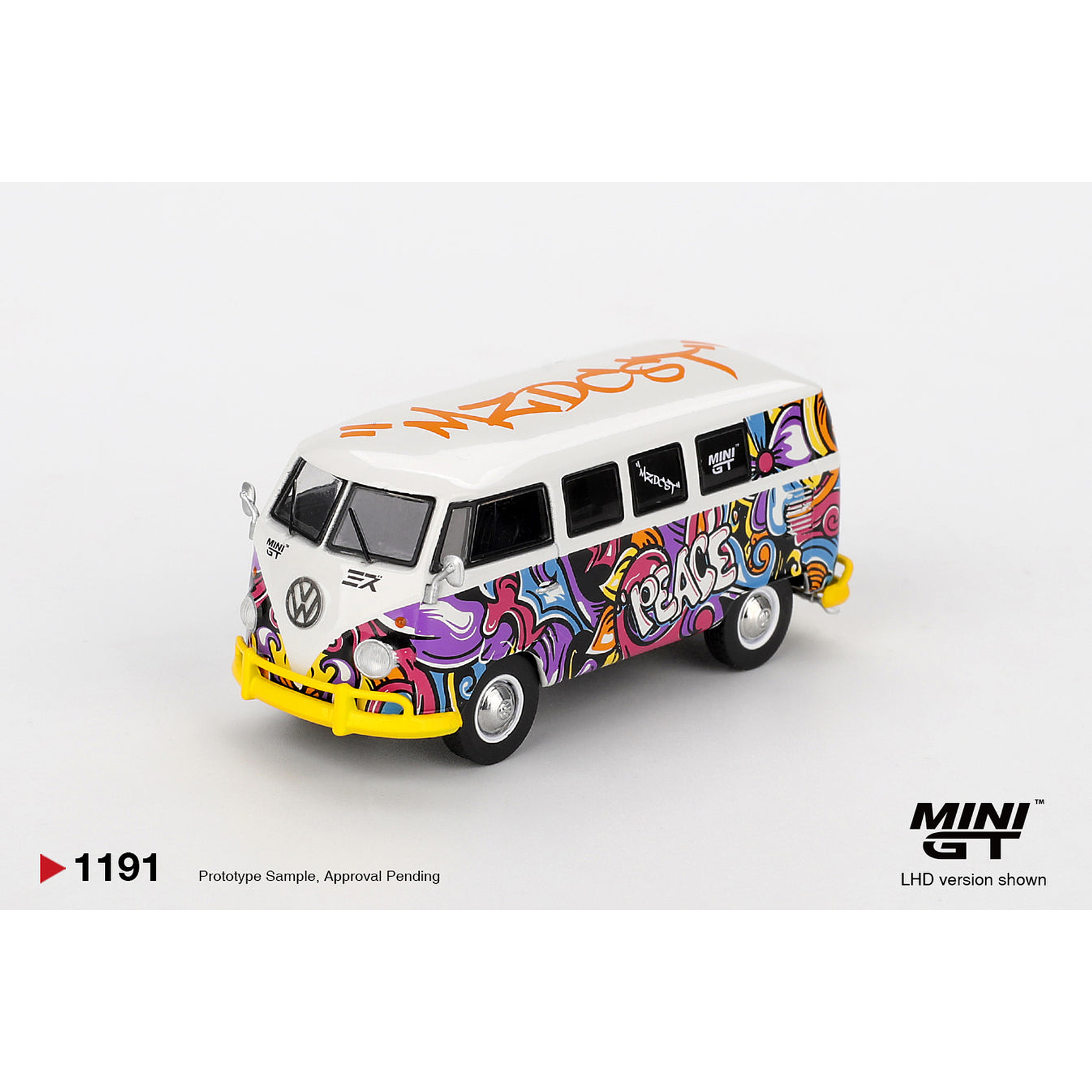 (PREVENTA) Mini GT 1:64 Volkswagen T1 Microbus Mizu Design
