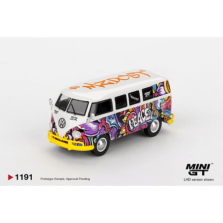 (PREVENTA) Mini GT 1:64 Volkswagen T1 Microbus Mizu Design