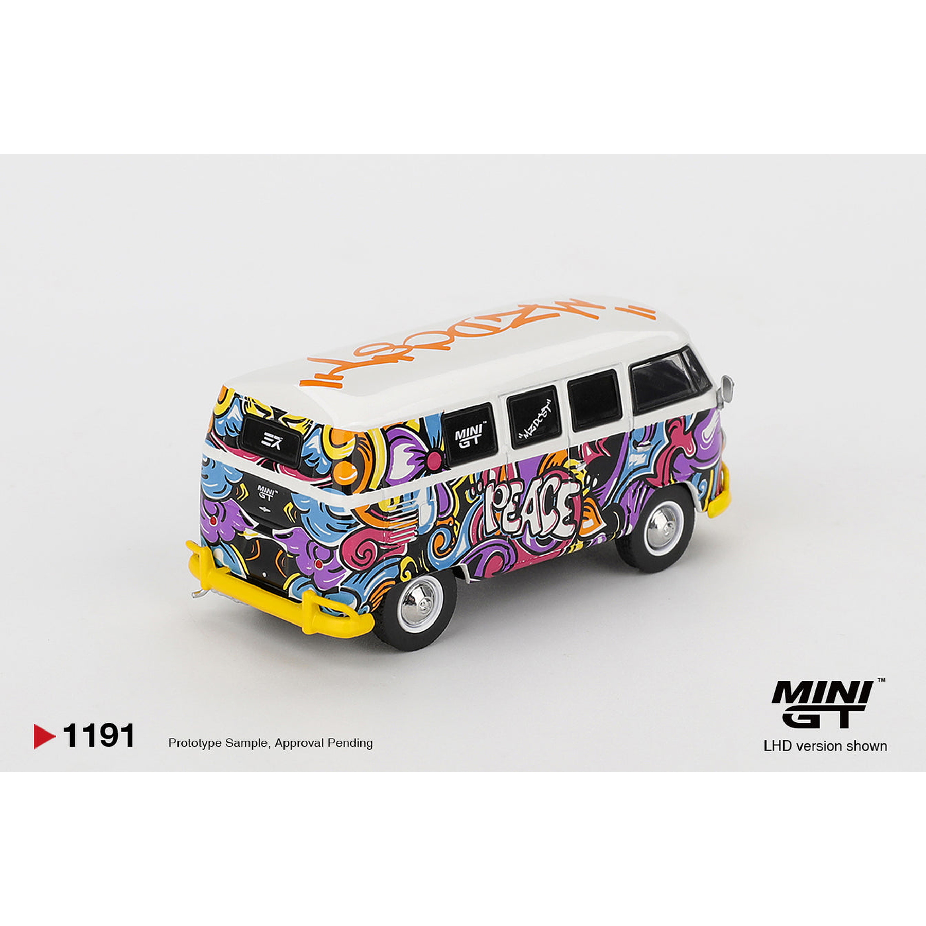 (PREVENTA) Mini GT 1:64 Volkswagen T1 Microbus Mizu Design