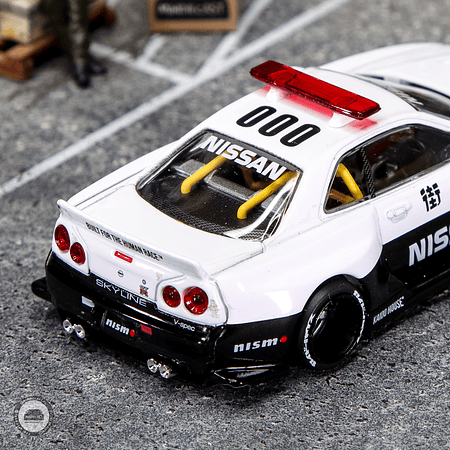 Kaido House x Mini GT 1:64 Nissan Skyline GTR R34 Kaido House V2 Aero