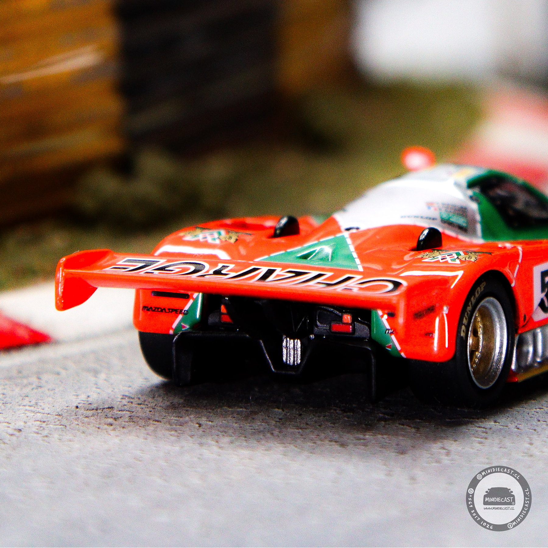 Pop Race 1:64 Mazda 787B 1991 Le Mans 24H Winner.